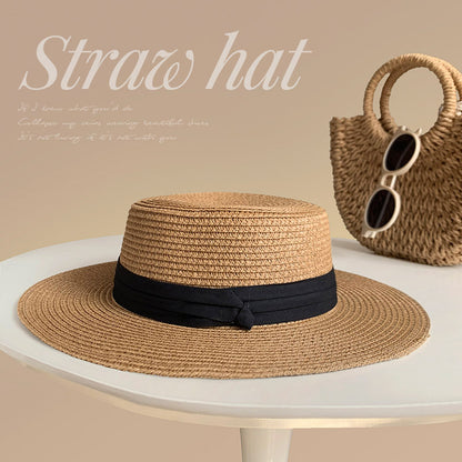 Sombrero de paja retro para el sol 