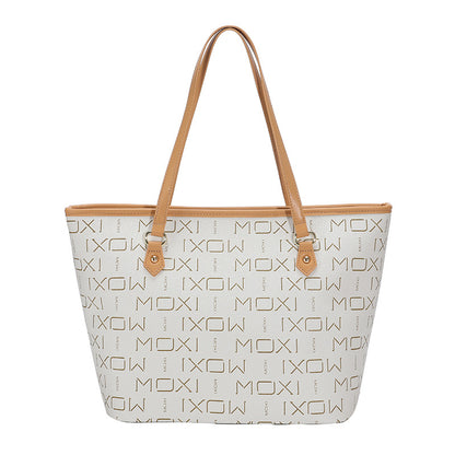Classic printed tote women's bag