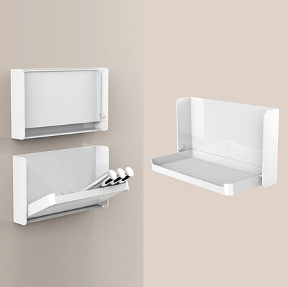 Foldable No-Drill Storage Rack