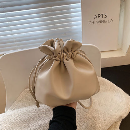 Cloud cosmetic bag bucket bag shoulder bag women's bag