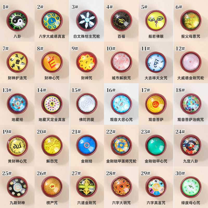 97% high content purple gold sand thangka beads