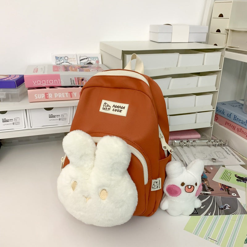 Cartoon student backpack