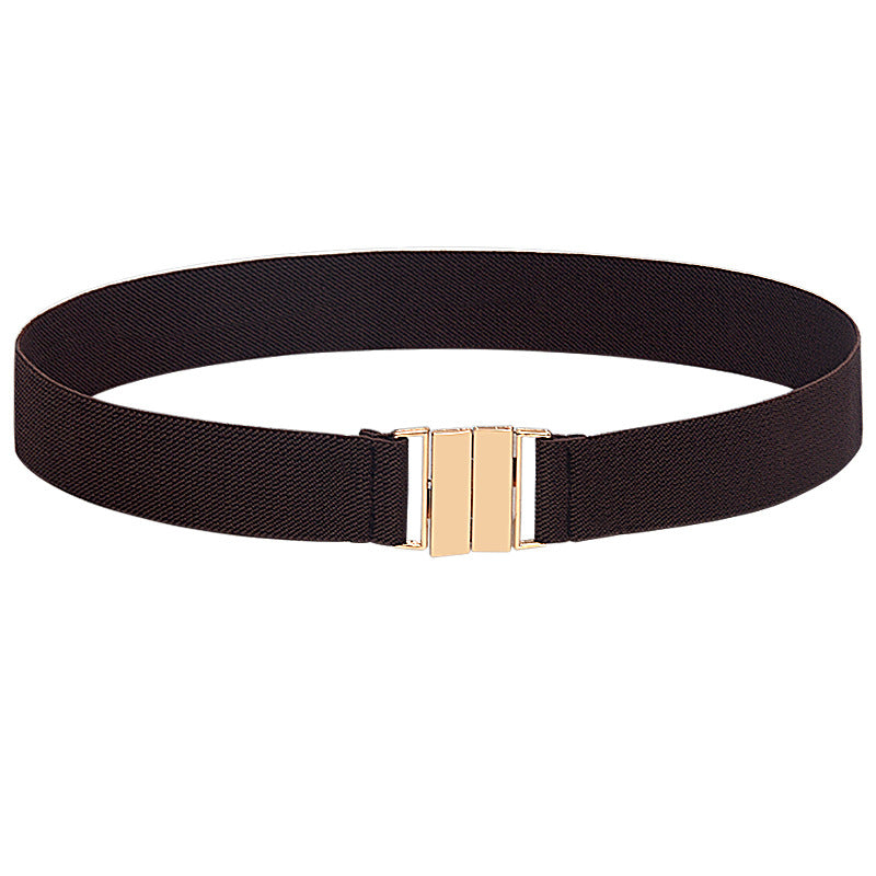 Elastic belt women's dress decoration