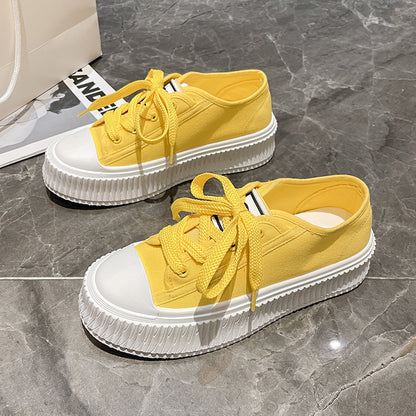 Chanel style thick-soled women's shoes