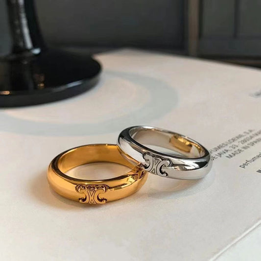 French ring Arc de Triomphe index finger ring