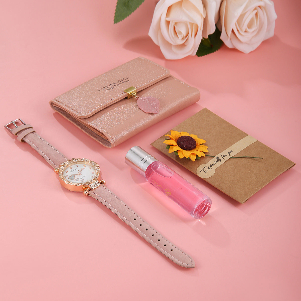 Belt watch 4-piece gift box