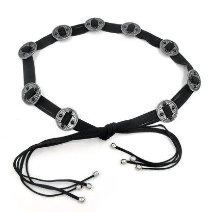 Ethnic style inlaid waist chain