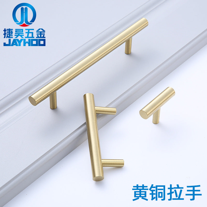 Gold single hole extended handle