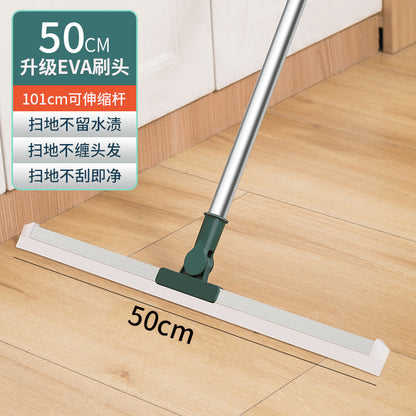 Silicone squeegee mop