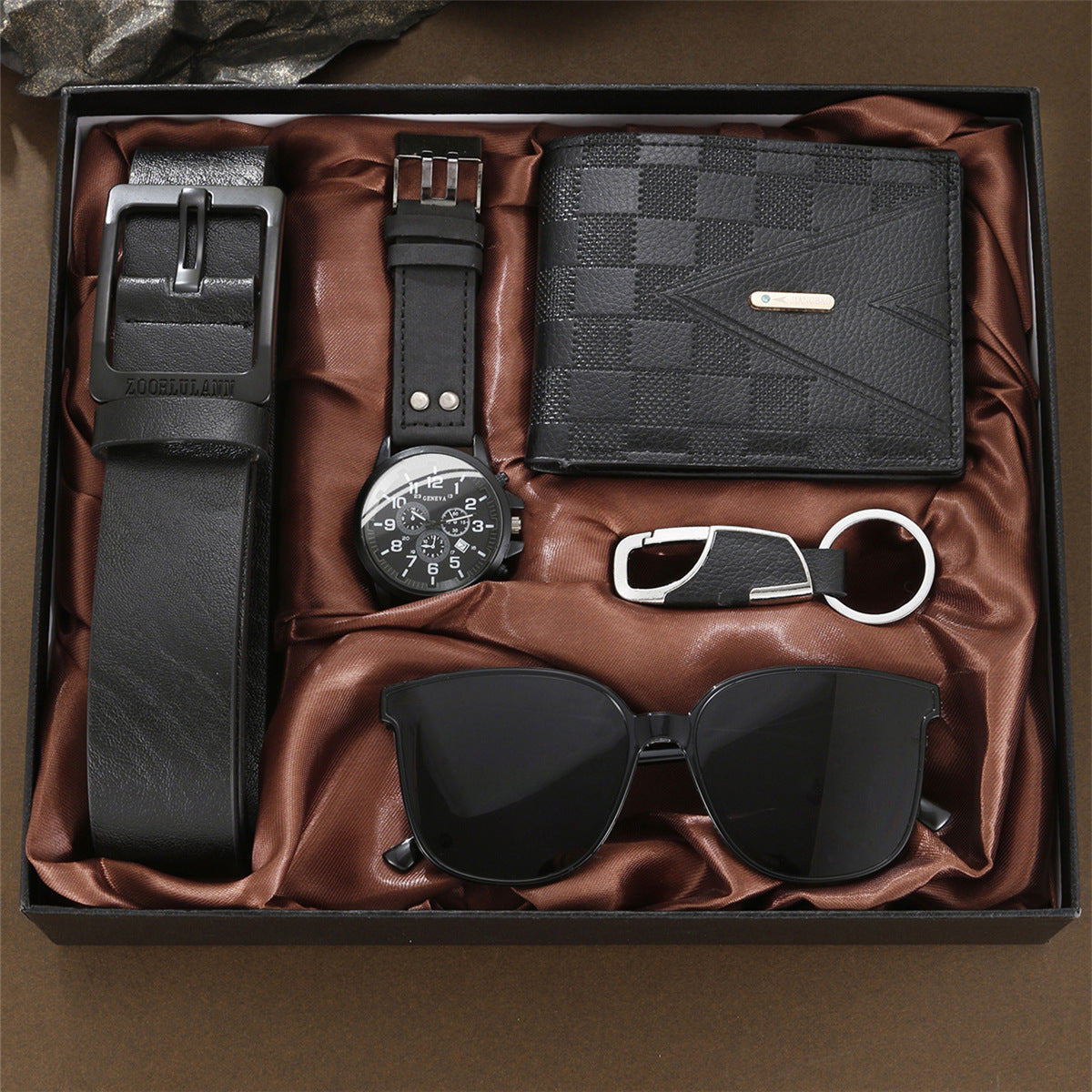 Quartz watch 5-piece gift box set