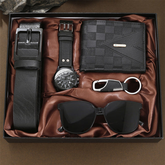 Quartz watch 5-piece gift box set