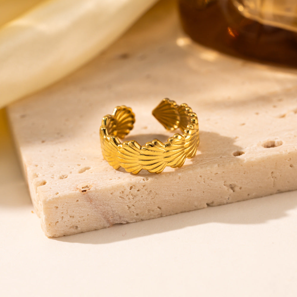 Titanium Steel Shell Ring