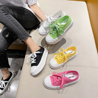 Chanel style thick-soled women's shoes