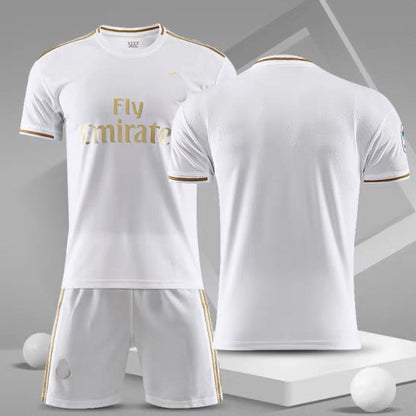 19-20 Real Madrid Home/Away 10 Modri? 9 Benzema 7 Ronaldo Short Sleeve Set