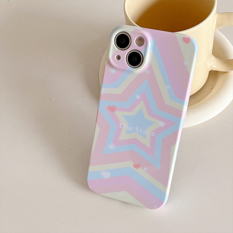 Apple 15 Pro Film Case Blue-Black Plaid iPhone X Dog Hard Case