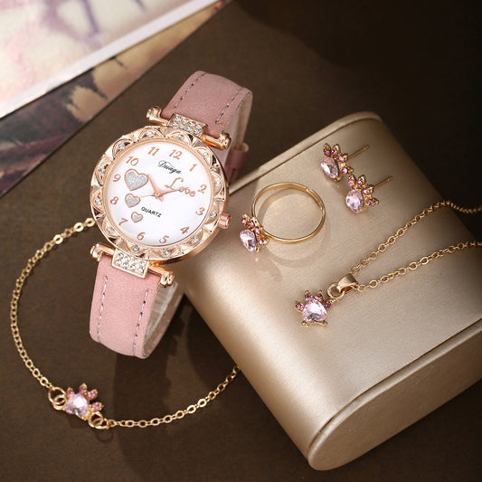 Watch love jewelry set wholesale