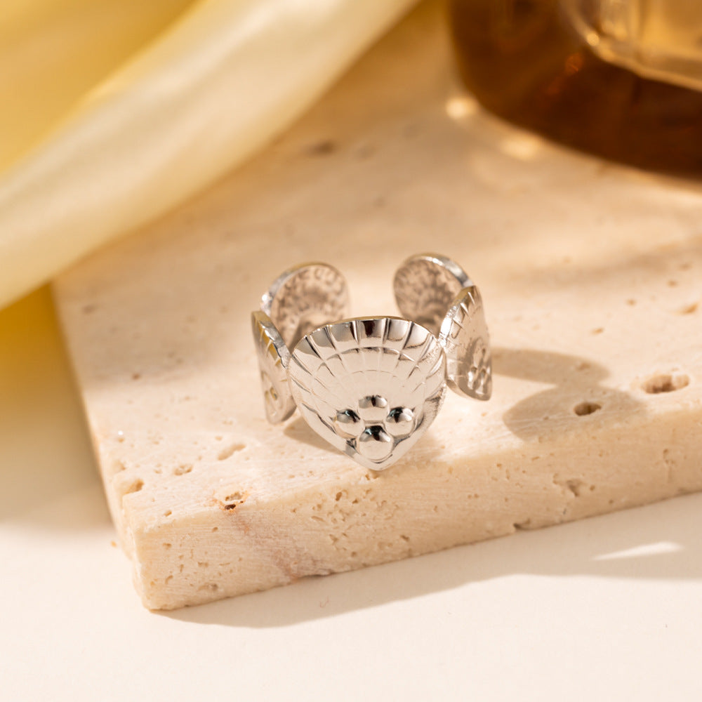 Titanium Steel Shell Ring