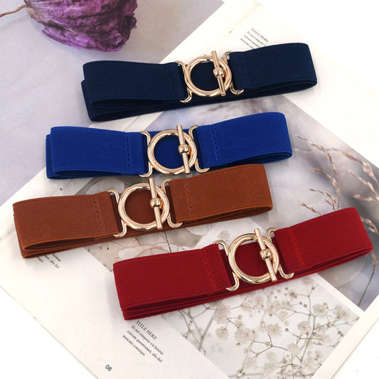 Direct women's elastic belt