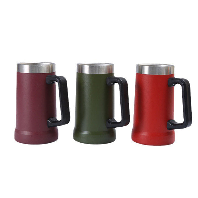 24OZ hot-selling stainless steel Brazilian beer mug