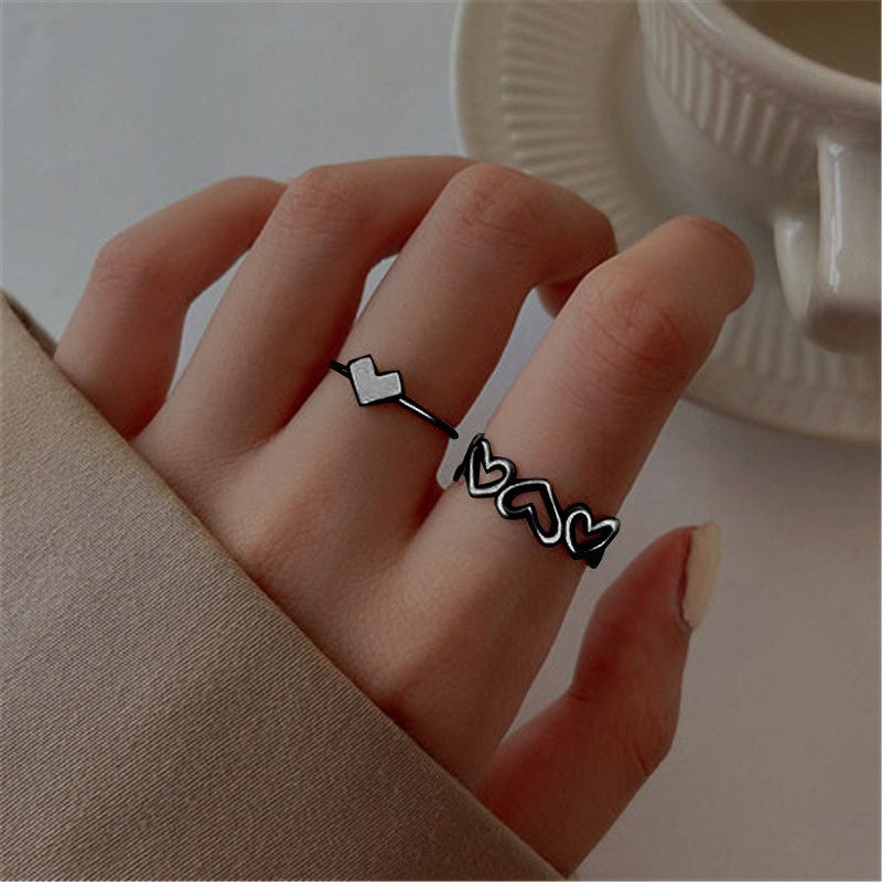 Simple Couple Love Rings