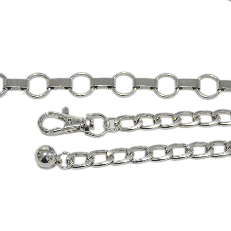 Punk chain waist chain
