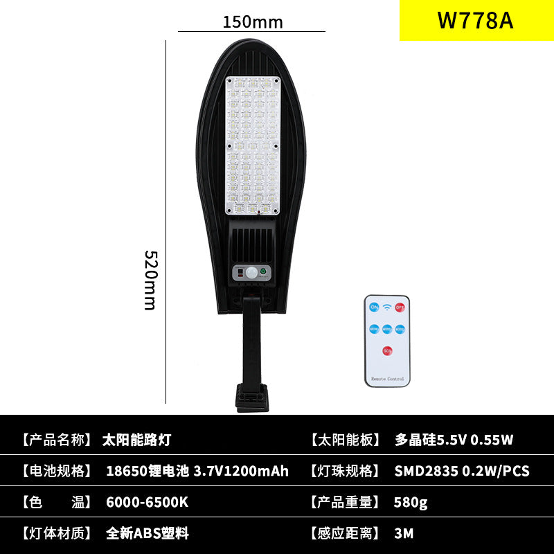 Solar street lights, garden wall lights