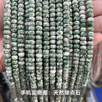 6 * 4Mm natural stone crystal abacus beads loose beads