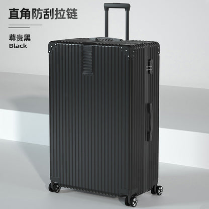 Oversized retro suitcase