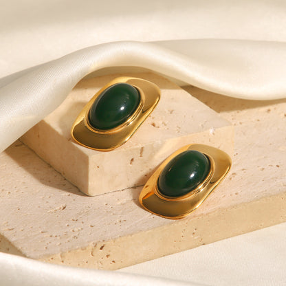 Oval Earrings