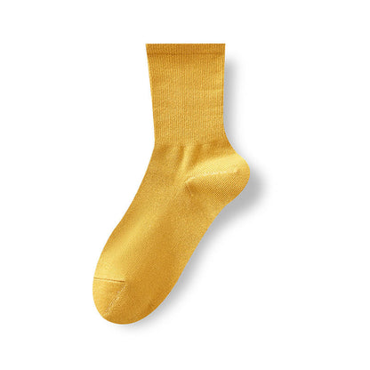 Calcetines térmicos antiolor de media pantorrilla en color blanco puro 