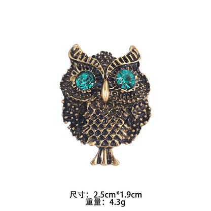 Chinese style metal brooch