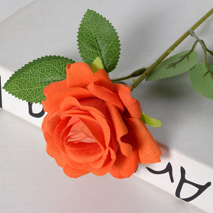 Simulation velvet rose corner rose flower
