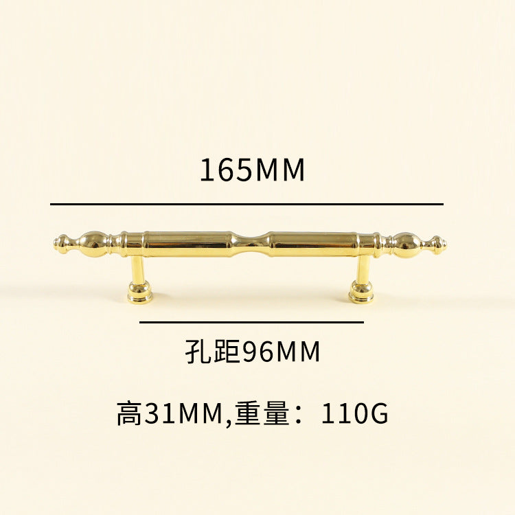 fashion Brass handle for French cabinet door