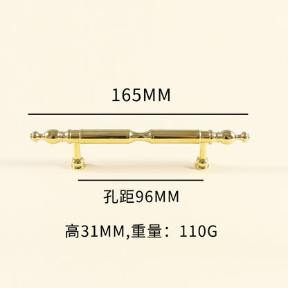 fashion Brass handle for French cabinet door