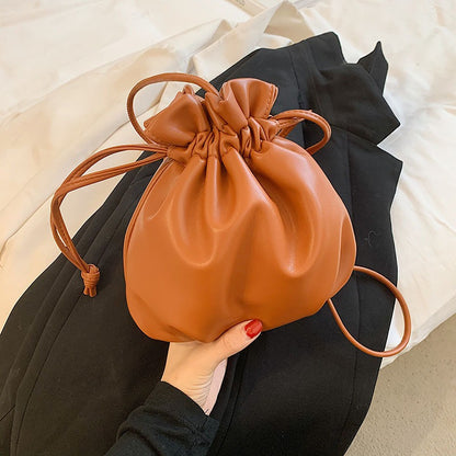 Cloud cosmetic bag bucket bag shoulder bag women's bag