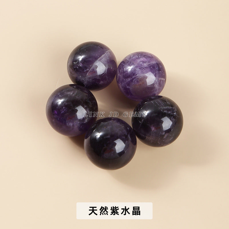 20Mm crystal agate non-porous beads loose beads