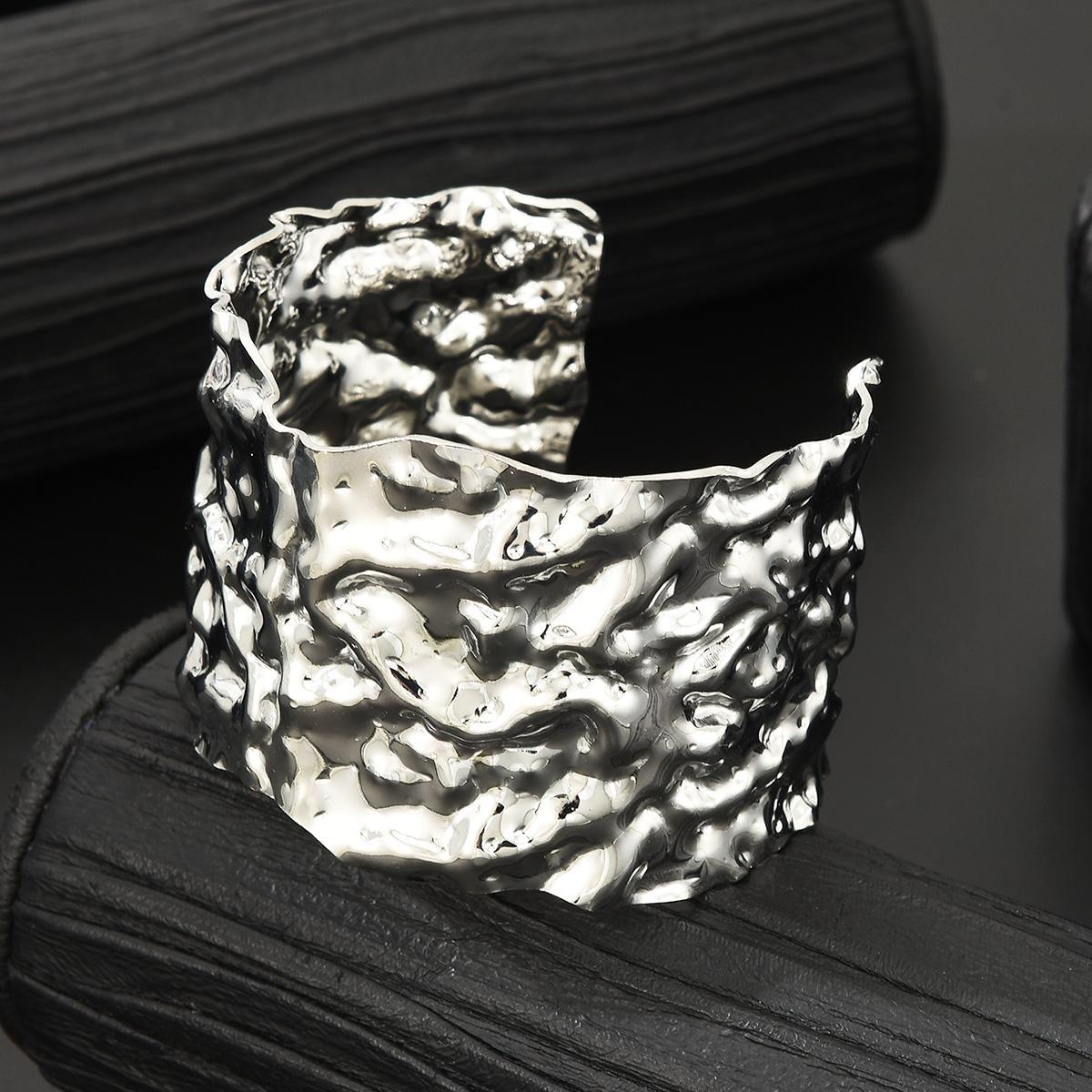Punk Irregular Metal Bracelet