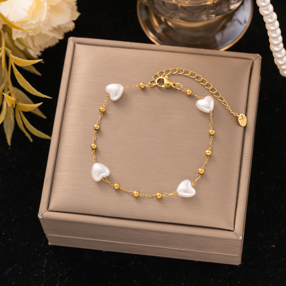 18K Gold Titanium Steel Bracelet