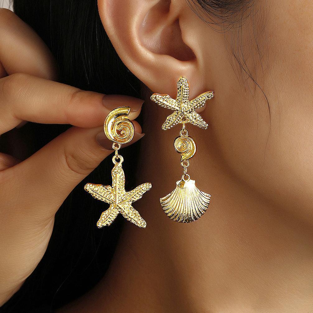 Starfish Stud Earrings