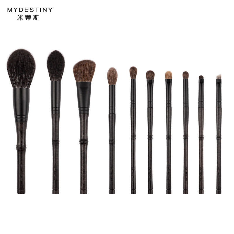 Animal Hair Makeup Brush Set