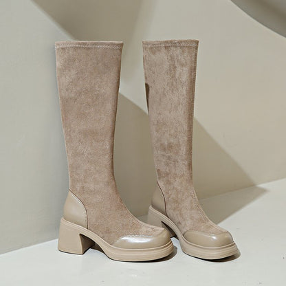 Waterproof table high boots
