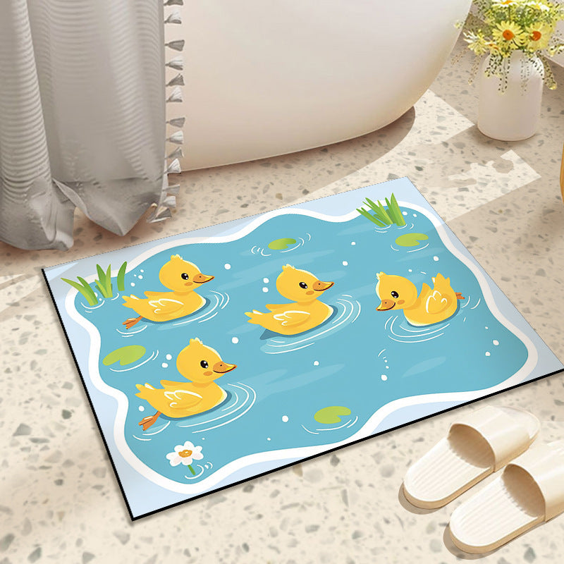 Diatomaceous Earth Bath Mat, Anti-Slip and Quick-Drying