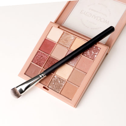 Single Wooden Eyeshadow Blending Foundation Brush