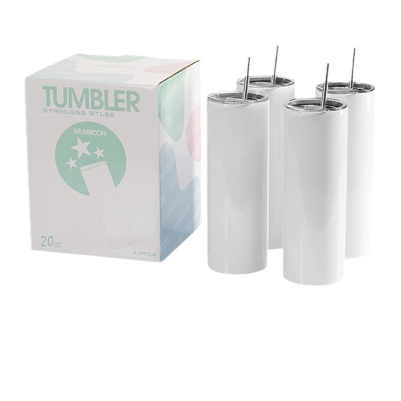 20Oz stainless steel straight tube thermos cup