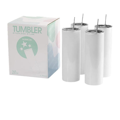 20Oz stainless steel straight tube thermos cup