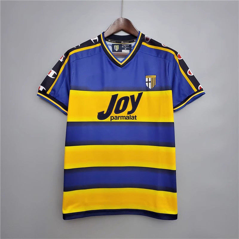 Parma Retro Soccer Jersey Zola Crespo Nakata