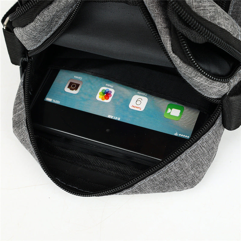 Stylish and simple shoulder bag men's crossbody backpack