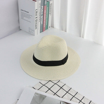 Unisex Panama Hat Summer Outdoor Sun Protection