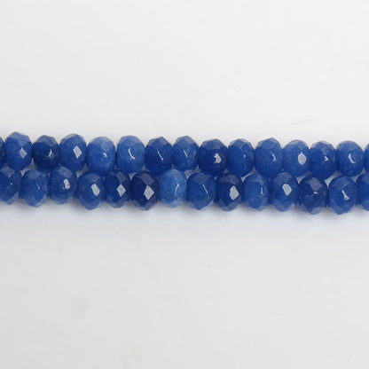 2 * 3Mm colorful chalcedony abacus beads loose beads
