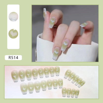 Piezas de uñas cortas de ballet sin pulir 
